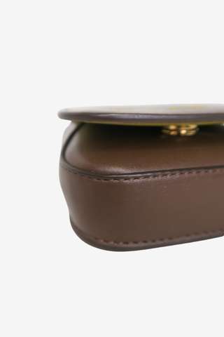 Stella McCartney Brown Micro Coin Purse - Designer wallet at The Find Luxury Resale - Vancouver, Canada