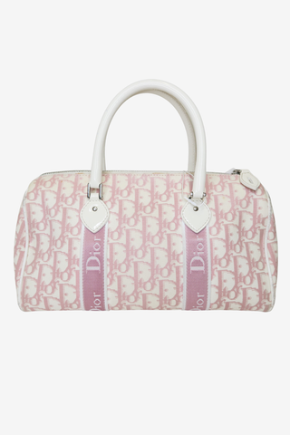 Christian Dior Diorissimo Girly Boston Bag - Designer Handbags at The Find Luxury Resale - Vancouver, Canada