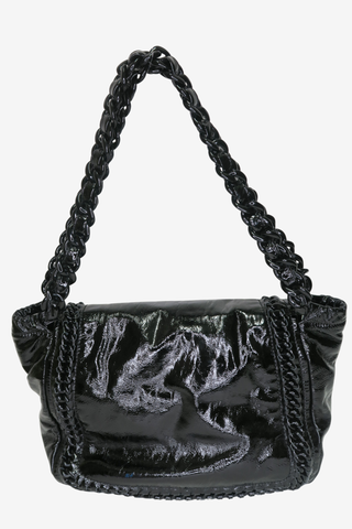 Chanel Luxe Ligne Patent Flap Bag - Designer Handbags at The Find Luxury Resale - Vancouver, Canada