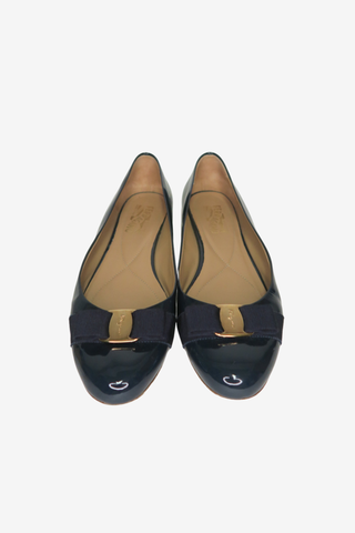 Salvatore Ferragamo Flats sz 10.5 - Designer Flats at The Find Luxury Resale - Vancouver, Canada