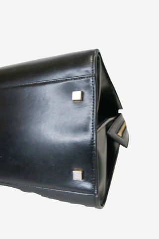 Saint Laurent Leather Uptown Bag - Designer handbag at The Find Luxury Resale - Vancouver, Canada