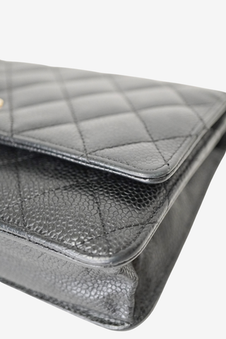 Chanel Black Wallet On Chain