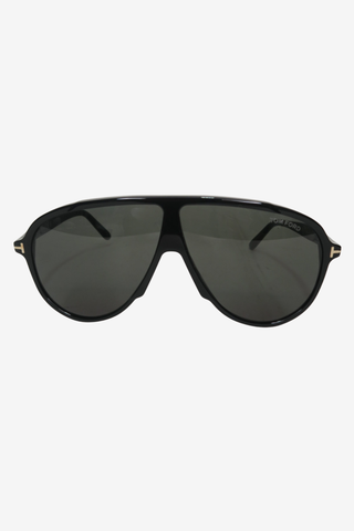 Tom Ford Oversize Black Aviators