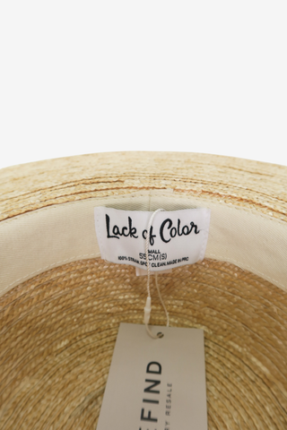 Lack of Color Straw Hat sz S - Designer Hats at The Find Luxury Resale - Vancouver, Canada