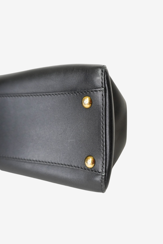 Fendi Black Leather Peekaboo