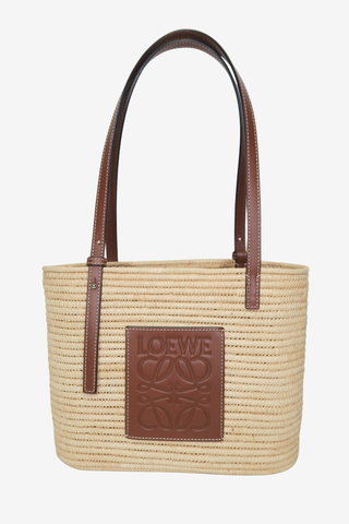 Loewe Square Raffia Bag - Designer Handbags at The Find Luxury Resale - Vancouver, Canada