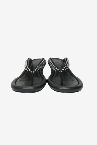 JW Anderson Leather Flip Flops sz 38 - Designer shoes at The Find Luxury Resale - Vancouver, Canada