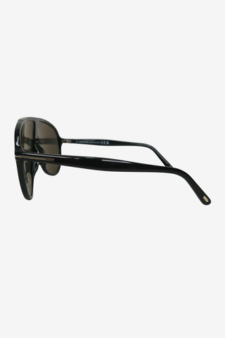 Tom Ford Oversize Black Aviators