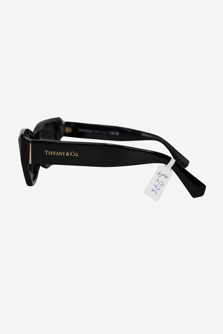 Tiffany& Co Black Cat-Eye Sunglasses - Designer sunglasses at The Find Luxury Resale - Vancouver, Canada