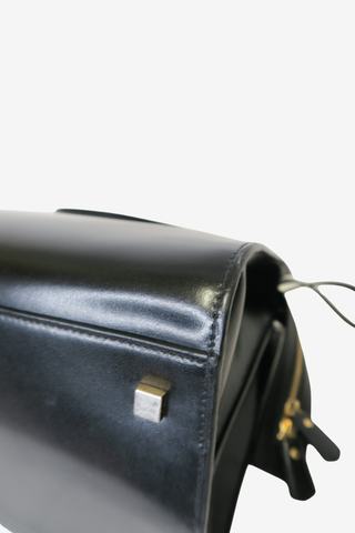 Saint Laurent Leather Uptown Bag - Designer handbag at The Find Luxury Resale - Vancouver, Canada