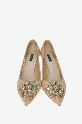 Dolce & Gabbana Lace Pumps sz 39 - Designer pumps at The Find Luxury Resale - Vancouver, Canada