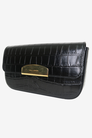 Nili Lotan Small Leather Shoulder Bag - Designer Handbags at The Find Luxury Resale - Vancouver, Canada