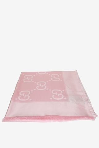 Gucci GG Logo Scarf - Designer scarf at The Find Luxury Resale - Vancouver, Canada