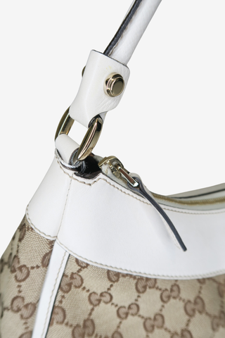 Gucci GG Canvas Shoulder Bag - Designer handbag at The Find Luxury Resale - Vancouver, Canada