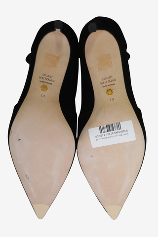 Stuart Weitzman Suede Booties sz 10 - Designer boots at The Find Luxury Resale - Vancouver, Canada