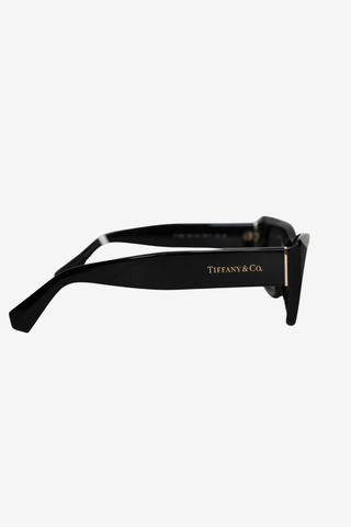Tiffany& Co Black Cat-Eye Sunglasses - Designer sunglasses at The Find Luxury Resale - Vancouver, Canada