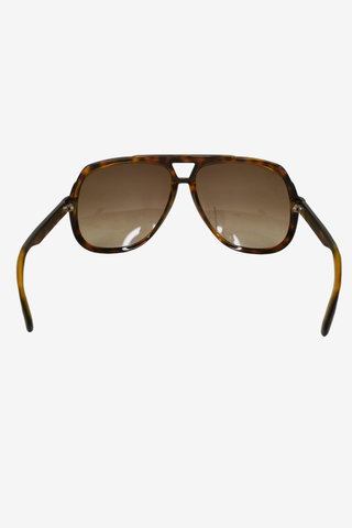 Gucci Tortoise Aviator Sunglasses - Designer Sunglasses at The Find Luxury Resale - Vancouver, Canada