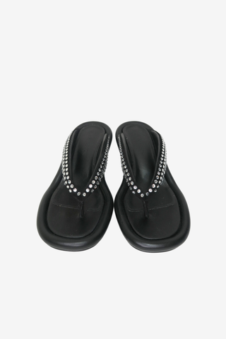JW Anderson Leather Flip Flops sz 38 - Designer shoes at The Find Luxury Resale - Vancouver, Canada