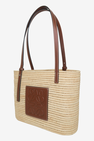 Loewe Square Raffia Bag - Designer Handbags at The Find Luxury Resale - Vancouver, Canada