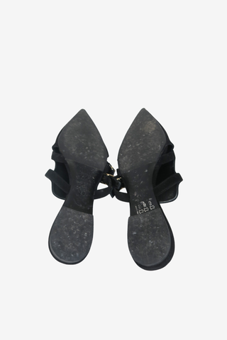 Roger Vivier Suede Embellished Mule 36.5 - Designer Flats at The Find Luxury Resale - Vancouver, Canada