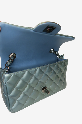 Chanel Patent Mini Flap - Designer Handbags at The Find Luxury Resale - Vancouver, Canada