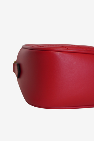 Gucci Marmont Camera Bag Red - Designer Handbags at The Find Luxury Resale - Vancouver, Canada