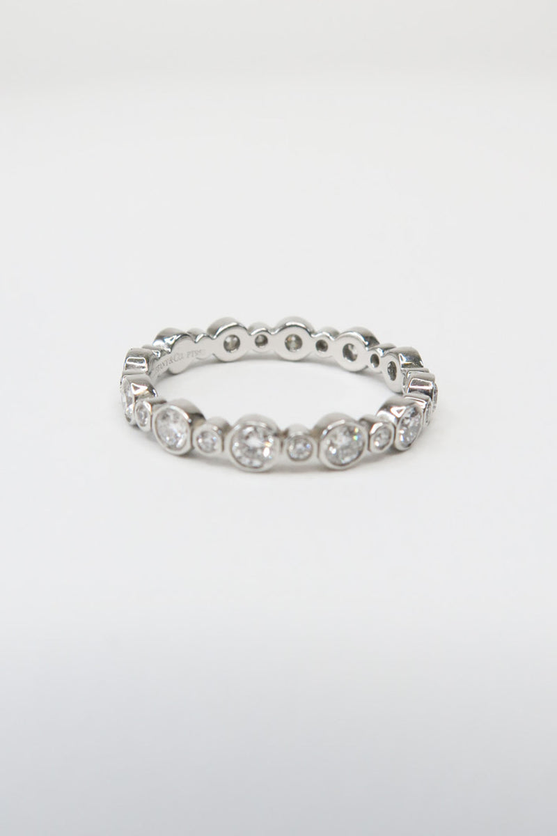 Tiffany & Co. Platinum Diamond Jazz Eternity Band