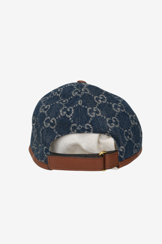 Gucci GG Denim Hat Sz S - Designer Hats at The Find Luxury Resale - Vancouver, Canada