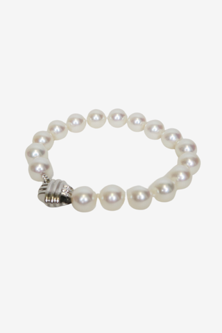 Tiffany & Co Pearl Bracelet Signature X Clasp - Designer Bracelets at The Find Luxury Resale - Vancouver, Canada