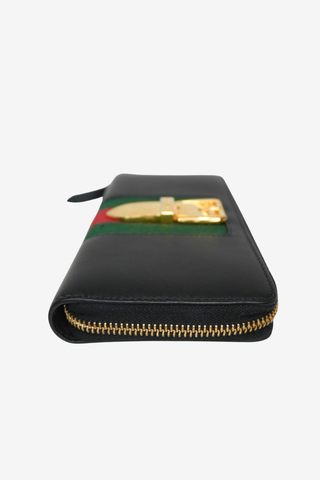 Gucci Black Web Wallet - Designer wallet at The Find Luxury Resale - Vancouver, Canada
