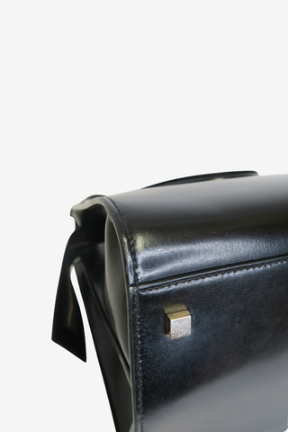 Saint Laurent Leather Uptown Bag - Designer handbag at The Find Luxury Resale - Vancouver, Canada