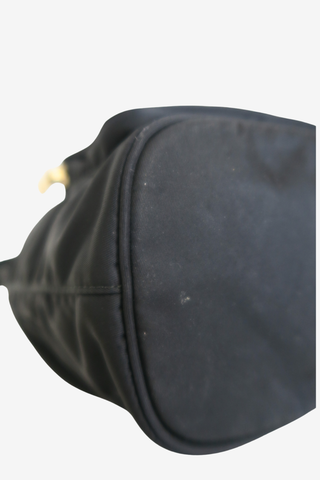 Prada Tessuto Nylon Bucket Bag - Designer Handbags at The Find Luxury Resale - Vancouver, Canada