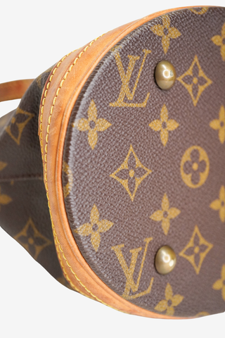 Louis Vuitton Monogram Petit Bucket Bag - Designer Handbags at The Find Luxury Resale - Vancouver, Canada
