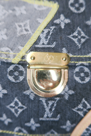 Louis Vuitton Limited Edition 2007 Patchwork Monogram Denim Bowly - Designer Handbags at The Find Luxury Resale - Vancouver, Canada