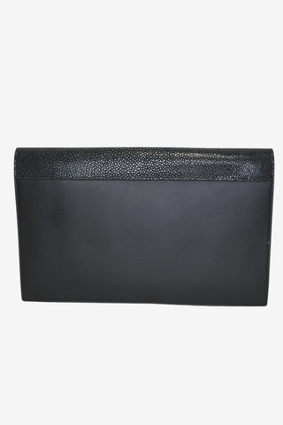Celine Stingray Pocket Clutch On Chain