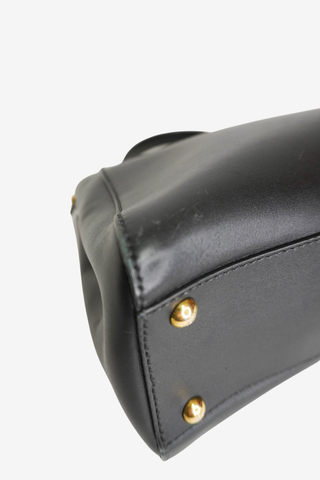 Fendi Black Leather Peekaboo