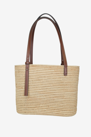 Loewe Square Raffia Bag - Designer Handbags at The Find Luxury Resale - Vancouver, Canada