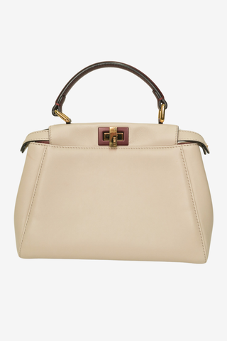 Fendi Mini Peekaboo Handle Bag w/ Strap - Designer handbag at The Find Luxury Resale - Vancouver, Canada