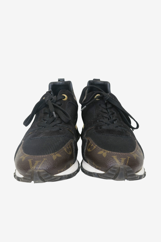 Louis Vuitton LV Monogram Sneakers sz 39.5 - Designer Sneakers at The Find Luxury Resale - Vancouver, Canada