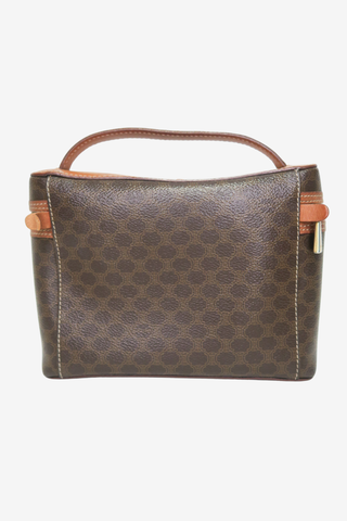 Celine Vintage Macadam Vanity Handbag - Designer Handbags at The Find Luxury Resale - Vancouver, Canada