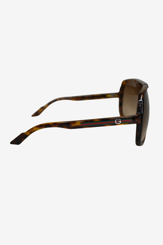 Gucci Tortoise Aviator Sunglasses - Designer Sunglasses at The Find Luxury Resale - Vancouver, Canada