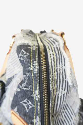Louis Vuitton Limited Edition 2007 Patchwork Monogram Denim Bowly - Designer Handbags at The Find Luxury Resale - Vancouver, Canada