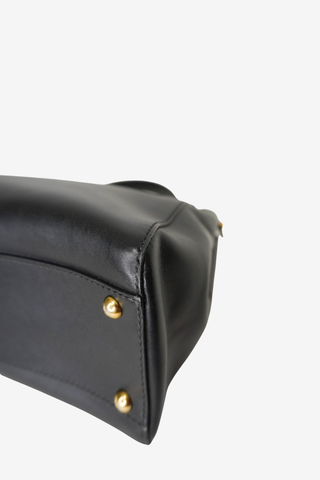 Fendi Black Leather Peekaboo