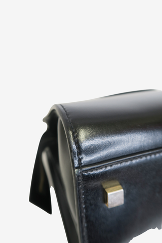 Saint Laurent Leather Uptown Bag - Designer handbag at The Find Luxury Resale - Vancouver, Canada