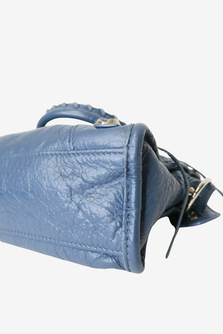 Balenciaga Leather Motocross Mini City - Designer handbag at The Find Luxury Resale - Vancouver, Canada