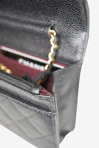 Chanel Black Wallet On Chain