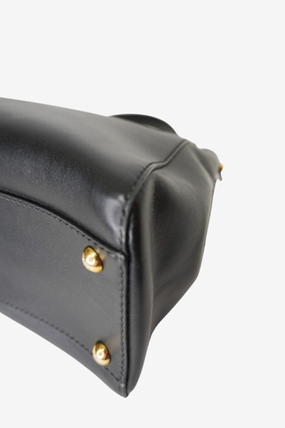 Fendi Black Leather Peekaboo