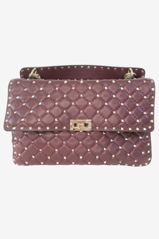 Valentino Rockstud Spike Shoulder Bag - Designer Handbags at The Find Luxury Resale - Vancouver, Canada