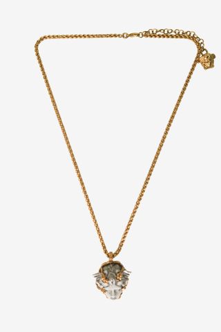 Versace Medusa Pendant Necklace - Designer Necklace at The Find Luxury Resale - Vancouver, Canada