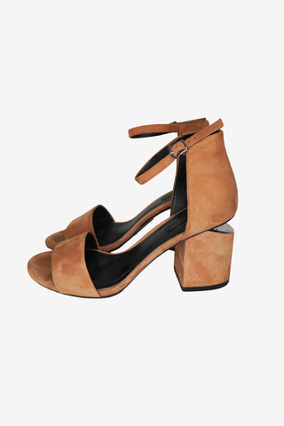 Alexander Wang Suede Sandals sz 39 - Designer pumps at The Find Luxury Resale - Vancouver, Canada